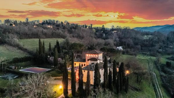 Nella foto è visibile l'oggetto Torre Belcanto Mugello - Affitti Brevi Italia situato nella città di Campestri.