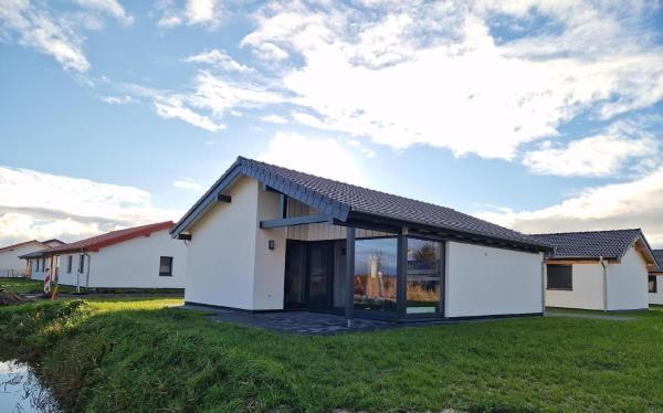 A la foto es mostra l'objecte G2 Ferienhaus mit Wiesenblick und Waschmaschine situat a la ciutat de Eckwarden.