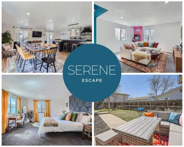 A la foto es mostra l'objecte 4bd Serene Escape Denver: BBQ;Firepit;Arcade situat a la ciutat de Westminster.
