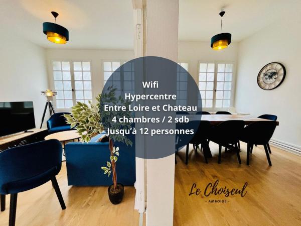 A la foto es mostra l'objecte Le Choiseul - T5 entre Loire et Château Royal - Manoir de la Concorde situat a la ciutat de Amboise.