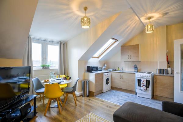 A la foto es mostra l'objecte 1 bed Flat ''Charlie'' in Dewsbury Rd Leeds situat a la ciutat de Hunslet.