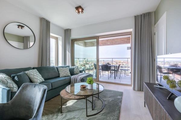 A la foto es mostra l'objecte Casiola - Apartment with beautiful seaview in Ostend situat a la ciutat de Oostende.