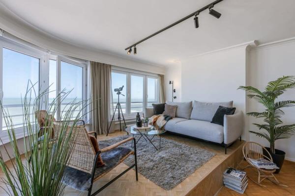 A la foto es mostra l'objecte Huswell - Frontal seaview apartment in Ostend situat a la ciutat de Oostende.