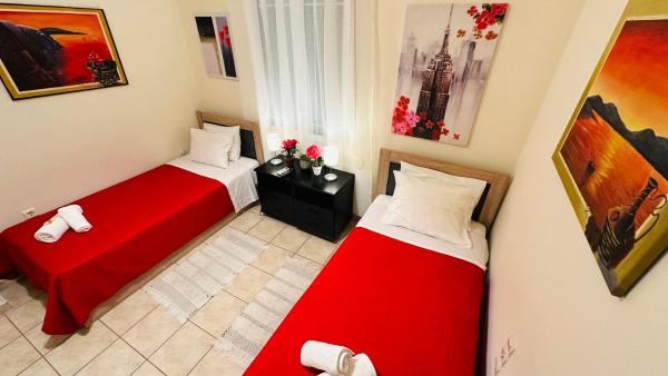 A la foto es mostra l'objecte Patras Centre Apartment situat a la ciutat de Patra.