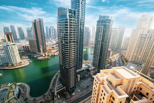 A la foto es mostra l'objecte Luxury 4-Bedroom with Maids Room, Marina and Ain Dubai Views situat a la ciutat de Dubai.