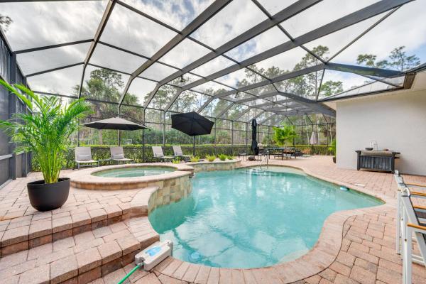 Na fotografii je vidět objekt 7 Mi to Great Wolf Lodge Water Park Luxury House nacházející se ve městě Naples.