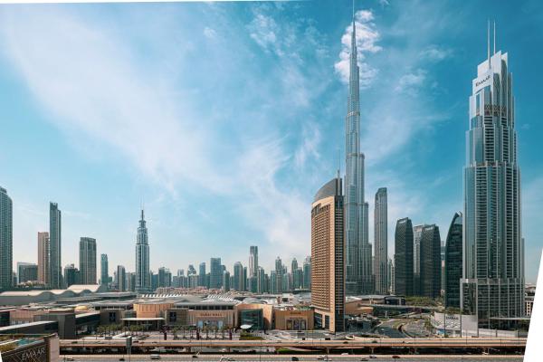 A la foto es mostra l'objecte Burj Khalifa View & Dubai Mall Connection situat a la ciutat de Dubai.