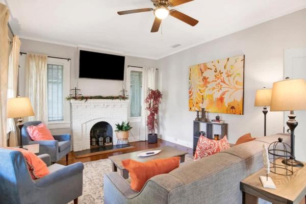 Na zdjęciu widoczny jest obiekt Charming Midtown Apt - Hannon Hideaway Unit C położony w mieście Mobile.