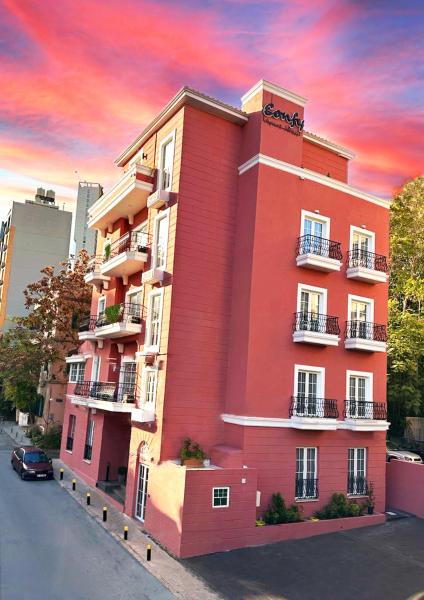 Στη φωτογραφία φαίνεται το αντικείμενο Comfy apart hotel που βρίσκεται στην πόλη Al Ashrafīyah.