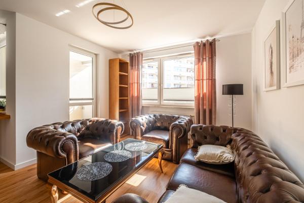 A la foto es mostra l'objecte Kaskada Apartament with balcony by Axel situat a la ciutat de Gdynia.