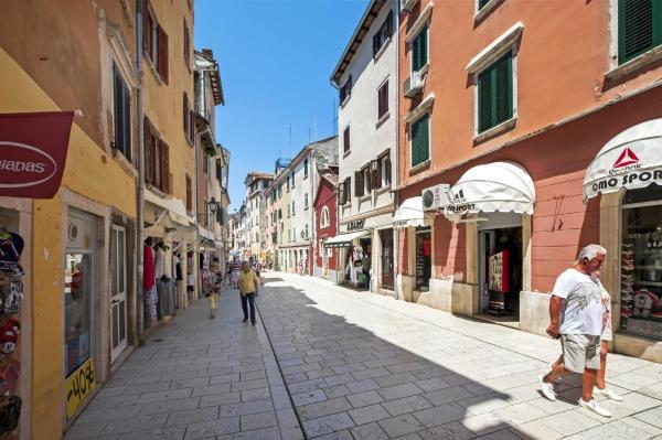 A la foto es mostra l'objecte Ferienwohnung für 4 Personen ca 60 qm in Rovinj, Istrien Istrische Riviera situat a la ciutat de Rovinj.
