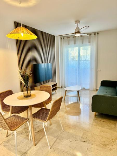 Auf dem Foto ist das Objekt Apartamento Vacacional Sol y Mar in der Stadt Manilva zu sehen.