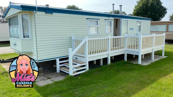På billedet ses objektet The Atlas Everglade Caravan beliggende i byen Ingoldmells.