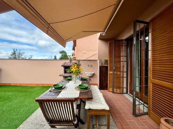 På billedet ses objektet Chianti House Garden - 30 min Firenze centro beliggende i byen Pelago.