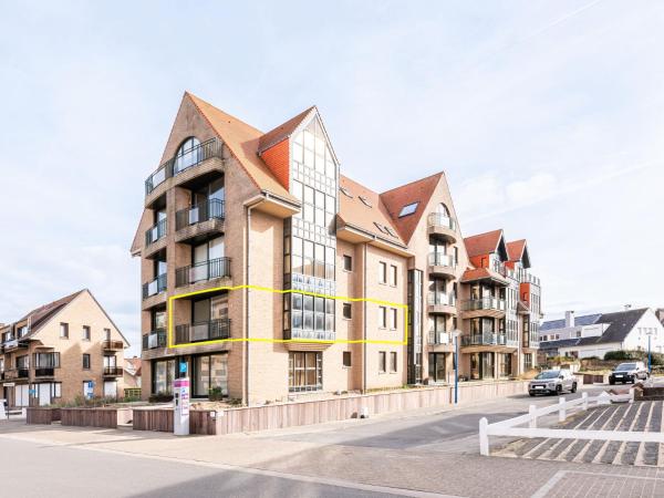 Na fotografii je vidět objekt Apartment in Koksijde with Sea View nacházející se ve městě Koksijde.