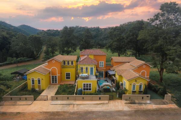 A la foto es mostra l'objecte Venice De Pool Villa, Marino Khaoyai situat a la ciutat de Klang Dong.