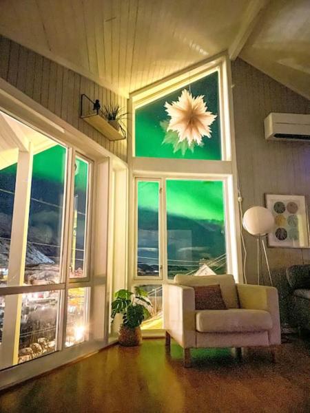 A la foto es mostra l'objecte Panorama X Apartment 5 min from Reine, Hamnøy and Bodø ferry situat a la ciutat de Moskenes.