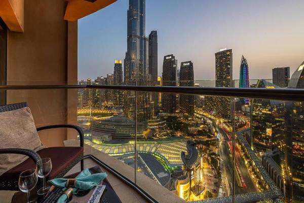 Na fotografii je vidět objekt Frank Porter - Emaar Residences Fashion Avenue nacházející se ve městě Dubaj.