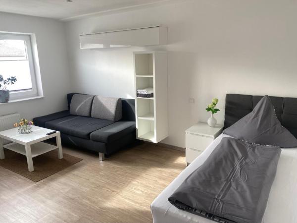 A la foto es mostra l'objecte Apartment am Wald situat a la ciutat de Krumbach.