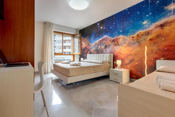 A la foto es mostra l'objecte Galaxy Room Sardinia situat a la ciutat de SantʼElia.