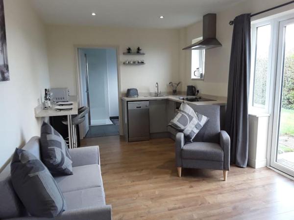 A la foto es mostra l'objecte Woodside ..Peaceful 1 bedroom ground floor lodge situat a la ciutat de Hallington.