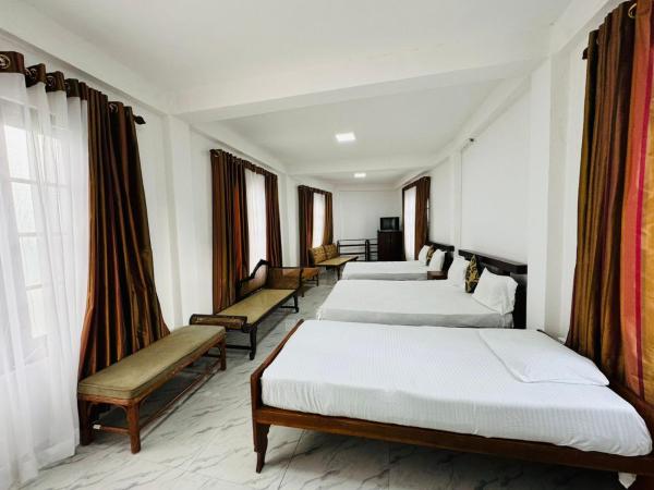 A la foto es mostra l'objecte Shanthi Guest house situat a la ciutat de Diyatalawa.