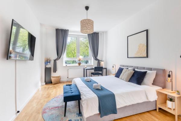 På billedet ses objektet SpaceStays Apartment WIFI Netflix Parking! beliggende i byen Essen.