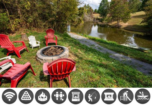 A la foto es mostra l'objecte Mother's Dream Fishin' Hole home situat a la ciutat de Sevierville.