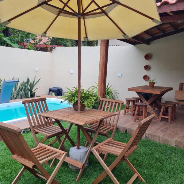 写真にはLavagem市にあるCasa do Bougainvillea Mundaú-Trairi-Ceが写っています。