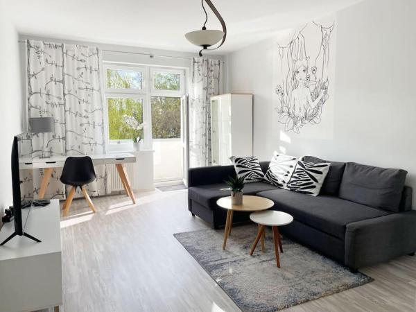 Bright apartment by the park & the river, Breslavia