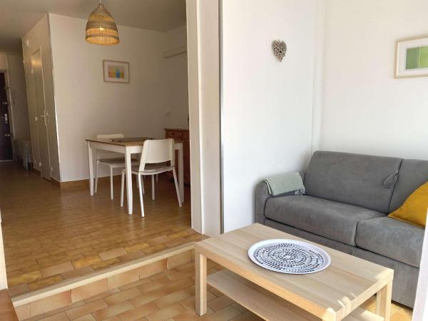 Grand T1 Climatisé Avec Garage Privatif Proche Des Thermes - Terrasse Ensoleillée - Fr-1-553-52 - Bouzigues