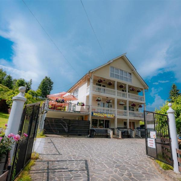 Kuvassa näkyy kohde Casa Munții Rodnei, joka sijaitsee kaupungissa Borşa.