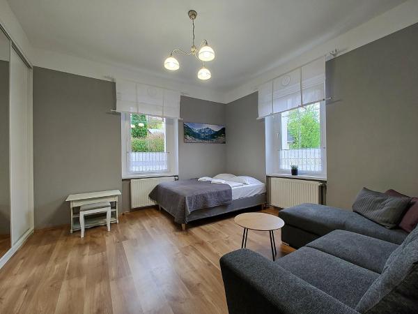 A la foto es mostra l'objecte Apartament Świerkowy - Kolejowa situat a la ciutat de Karpacz.