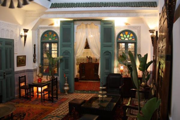 照片显示了位于Meknès市的Ryad Meknassia物件。