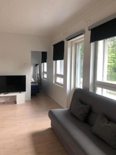 Na zdjęciu widoczny jest obiekt Cozy and peaceful Dublex with Terrace położony w mieście Espoo.