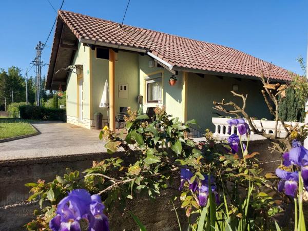 The photo shows the Apartman Jana located in the city of Kamanje.