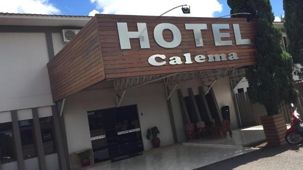 På billedet ses objektet Hotel Calema beliggende i byen Capanema.