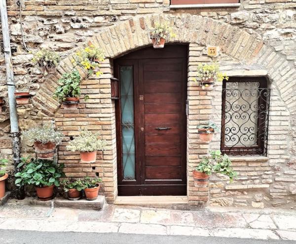 La photo montre l'objet Appartamento Nonna Milde situé dans la ville de Assise.