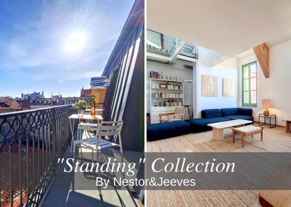 A la foto es mostra l'objecte Nestor&Jeeves - NICE TO MEET YOU - Central - Top floor situat a la ciutat de Niça.