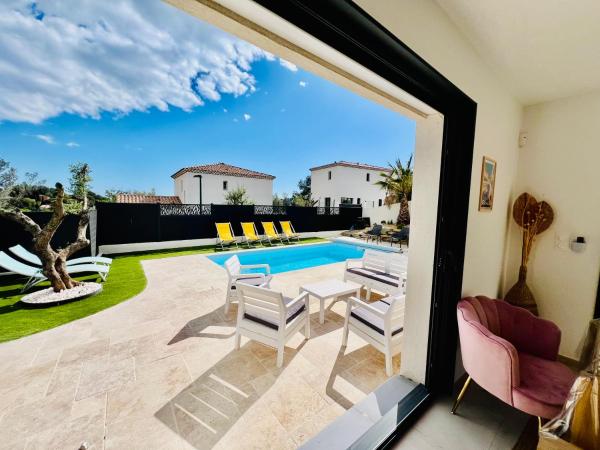 Nella foto è visibile l'oggetto Villa Mila*Proche plages situato nella città di La Garde.