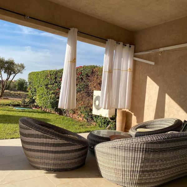 Auf dem Foto ist das Objekt Villa Prestigia Golf Marrakech in der Stadt Marrakesch zu sehen.