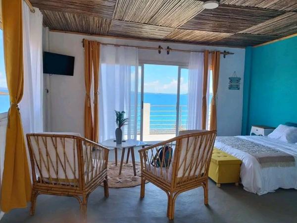 A la foto es mostra l'objecte Hôtel RIZIKY situat a la ciutat de Ivovona.
