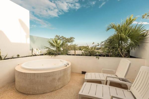 Na zdjęciu widoczny jest obiekt Condo in Tulum, pool, jacuzzi, 3 beds położony w mieście Tulum.