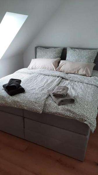 A la foto es mostra l'objecte Neubau Ferienwohnung - Wallsbüll situat a la ciutat de Schafflund.