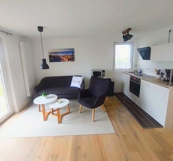 A la foto es mostra l'objecte Ferienwohnung Marschblick situat a la ciutat de Tönning.