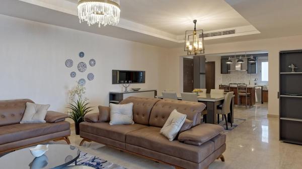 Cairo Festival City Your New View Awaits Fantastic 3BR and Maid Room APT, Káhira