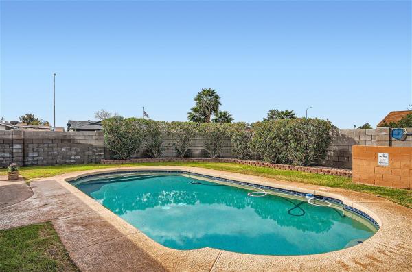 A la foto es mostra l'objecte Arizona Daydream with Private Pool plus EV Charger situat a la ciutat de Chandler.