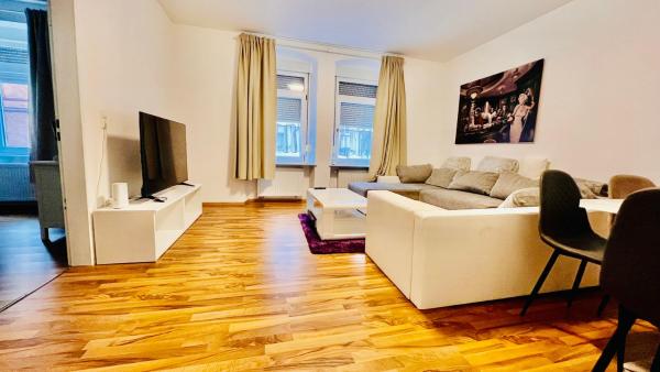 A la foto es mostra l'objecte DE Apartment situat a la ciutat de Neu-Ulm.