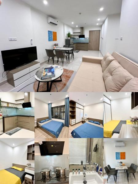 写真にはThuận Tốn市にあるVinhome Ocean park Gia Lam Ha Noi Homestayが写っています。