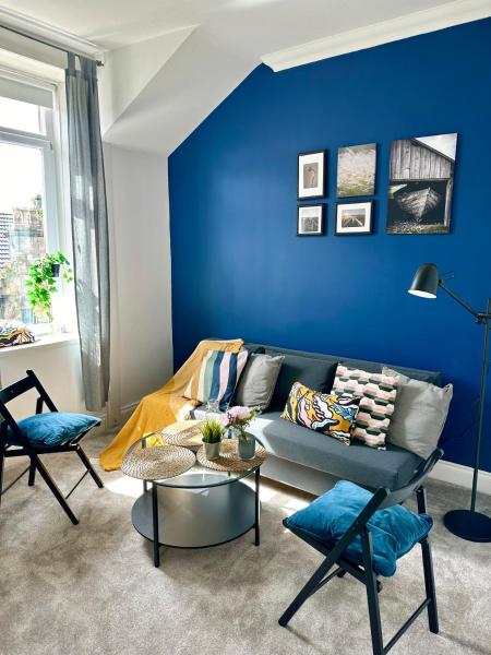 A la foto es mostra l'objecte Cosy stylish Dumbarton flat situat a la ciutat de Dumbarton.